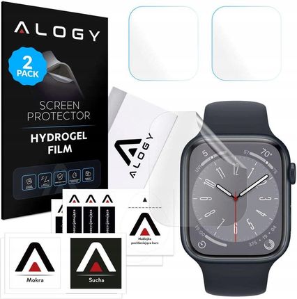 Alogy 2X Folia Ochronna Hydrożel Do Apple Watch 8 41Mm