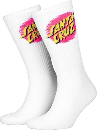 skarpetki SANTA CRUZ - Style Dot Sock White (WHITE) rozmiar: 8-11