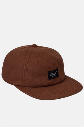 czapka z daszkiem REELL - Flat 6-Panel Cap Bark Brown (150) rozmiar: OS