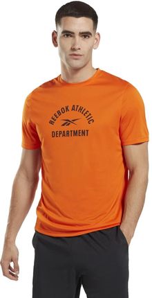 Męska Koszulka z krótkim rękawem Reebok ID Train Graphic SS Tee Ic7665 – Pomarańczowy