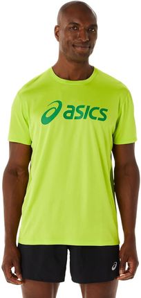 Męska Koszulka z krótkim rękawem Asics Core Asics Top M 2011C334-302 – Żółty
