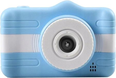 Zeetech Aparat Kamera Dla Dzieci Zabawka Gry Karta 32Gb Niebieski Z Paskiem