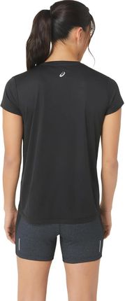 Damska Koszulka z krótkim rękawem Asics Fujitrail Logo 2012C395-002 – Czarny