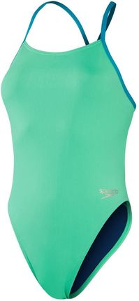 Damski Strój kąpielowy Speedo Solid Tiebk 1Pc AF 8-00318115503 – Zielony