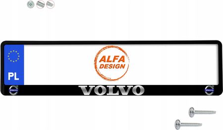 Alfa Design Volvo Ramki Pod Tablice Rejestracyjne 1szt.
