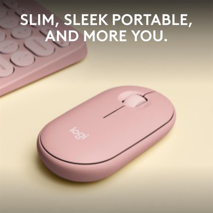Logitech Pebble Mouse 2 M350s Czerwony (910007014) - zdjęcie 3