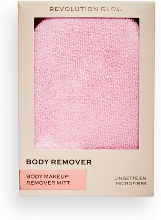 Makeup Revolution Glow Body Remover Rękawica do Twarzy i Ciała Pink