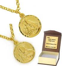 Złoty medalik Próby 585 gr. 1,88