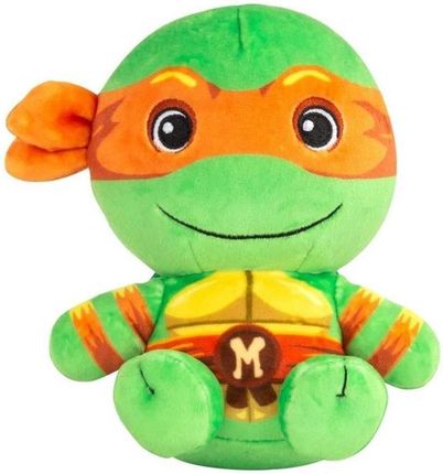 Tomy Club Mocchi-Mocchi- Teenage Mutant Ninja Turtles Michelangelo Junior 15cm
