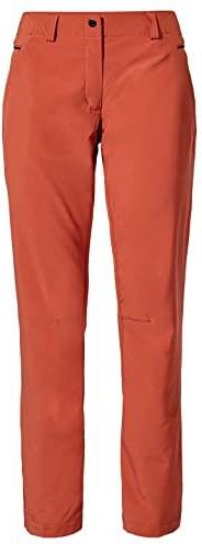 VAUDE Women's Fluid Full-Zip S/S Pantalones, Mujer, Negro, XXS