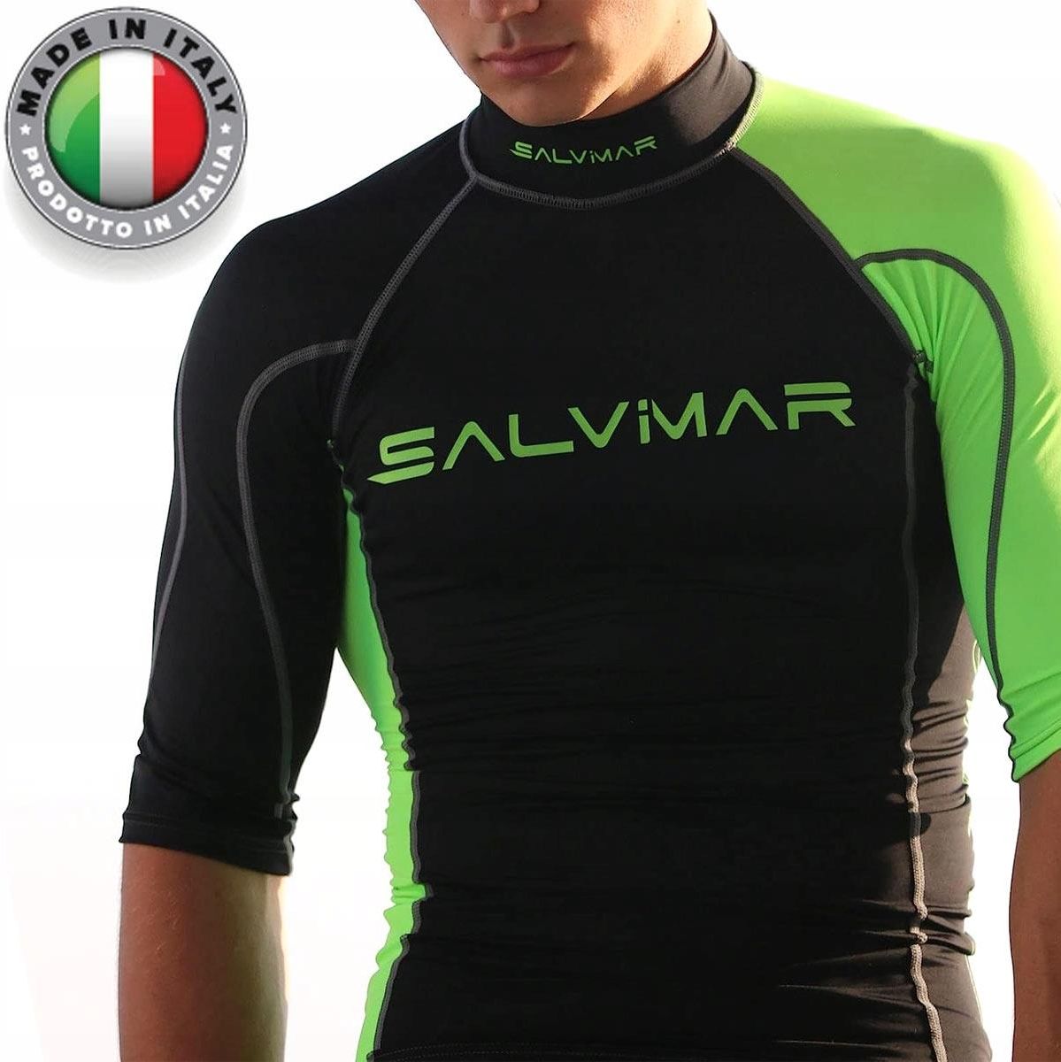 Salvimar Koszulka Uv Męska Rash Guard Spandex Xxl Czarny Ceny i opinie Ceneo.pl