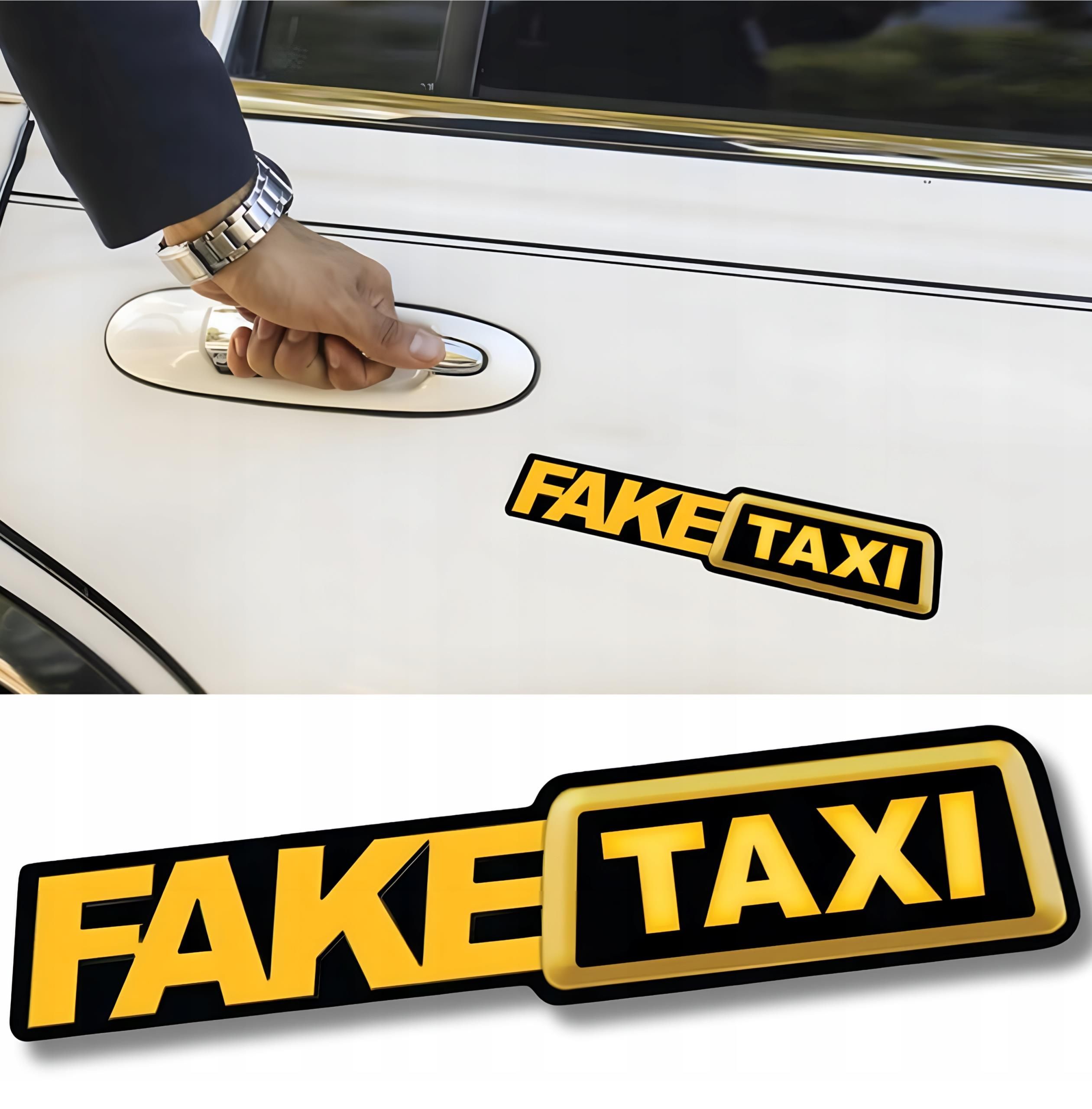 Tuning optyczny Odz Naklejka Na Samochód Nalepka Wlepka Fake Taxi 20Cm -  Opinie i ceny na Ceneo.pl