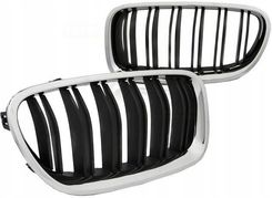 Zdjęcie Tec Grill Nerki Bmw F10 F11 M5 Look Chrome Black - Pszów