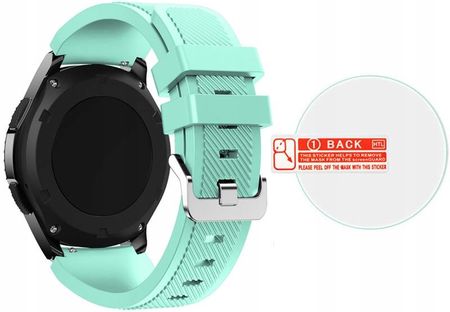 Samsung Miętowy Pasek Smartwatch Gear S3 Szkło
