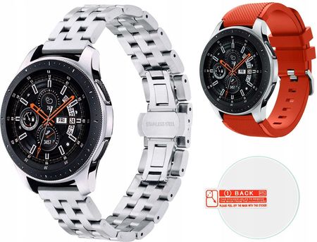 Samsung Stalowa Bransoleta Galaxy Watch 46Mm Szkło