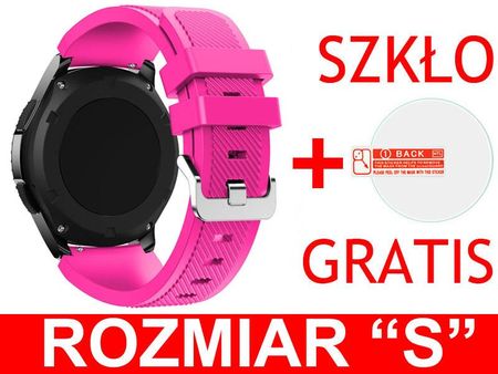 Samsung Różowy Pasek Smartwatch Gear S3 Rozmiar S