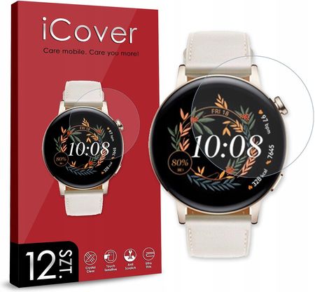 Icover 12Szt Szkło Do Huawei Watch Gt3 Active 42Mm