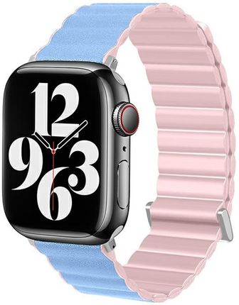 Beline Pasek Apple Watch Magnetic Pro 38/40/41Mm Różowo/Błękitny Pink/Sierra Box