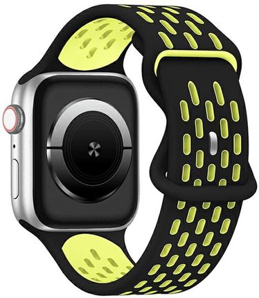 Beline Pasek Apple Watch New Sport Silicone 42/44/45/49Mm Czarno Żółty Black/Yellow Box