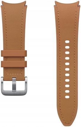 Samsung Hybrid Eco-Leather Band 20mm S/M do Galaxy Watch6 Brązowy (ET-SHR95SDEGEU)