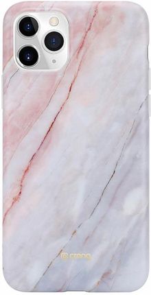 Crong Marble Case Etui Iphone 11 Pro (Różowy)