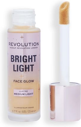Makeup Revolution Bright Light Podkład Rozświetlacz Cery Medium Light 23ml