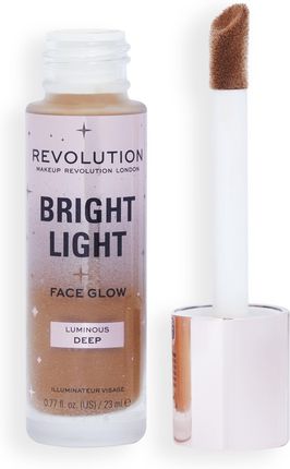 Makeup Revolution Bright Light Podkład Rozświetlacz Cery Medium Deep 32ml