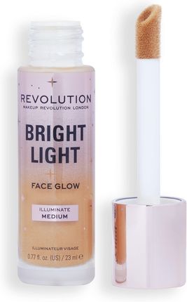Makeup Revolution Bright Light Podkład Rozświetlacz Cery Medium 23ml
