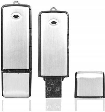 Nexus Dyktafon Podsłuch Pendrive 16Gb Detekcja Głosu (BLACK200)