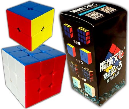 MoYu Profesjonalnie Wyregulowany Zestaw Kostek 2X2 3X3 + Podstawki I Algorytmy Do Rubika