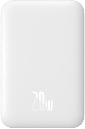 Baseus Magnetic Mini 6000mAh 20W MagSafe biały (PPCX130002)
