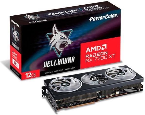 PowerColor Fighter Radeon RX 7700 XT Video Card