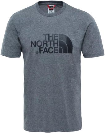 Koszulka Bawełniana The North Face Easy Tee S/S - TNF Medium Grey Heather