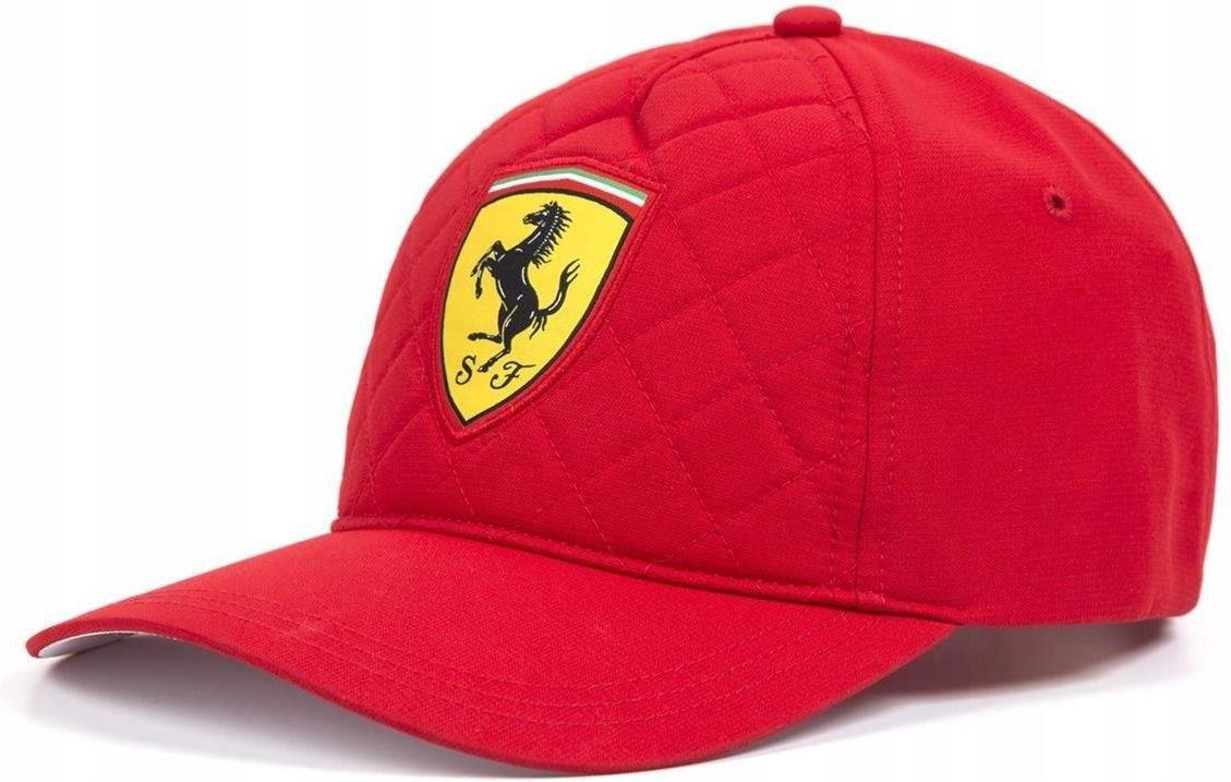 Czapka z daszkiem Ferrari Sf Fw Quilt Cap 13018104 - Ceny i