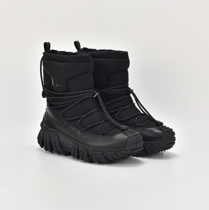 Męskie Śniegowce Karl Lagerfeld K/Trail KC Puffa Lace Lace Boot Kl53763-00X – Czarny