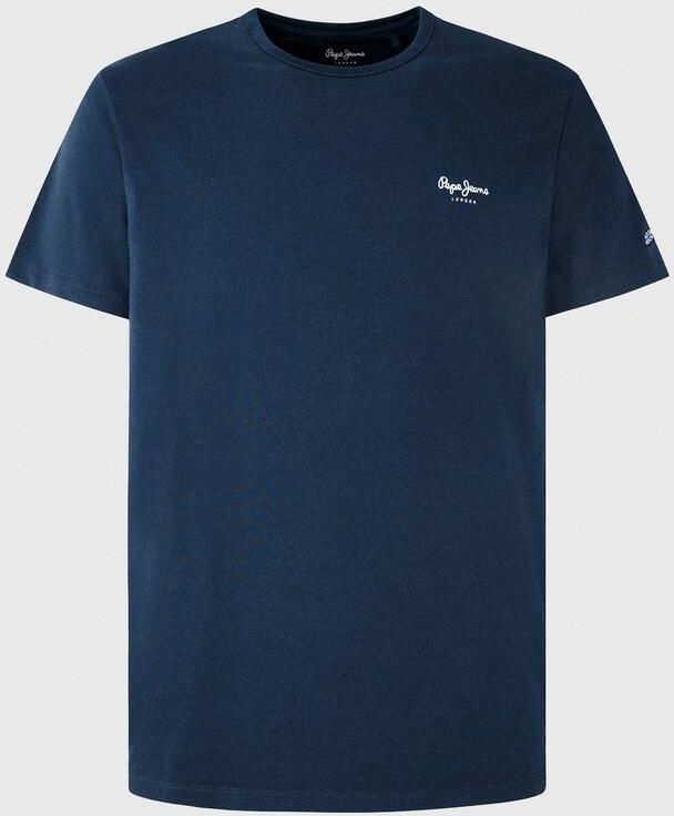 T-Shirt Pepe Jeans Scotty Manche Long Homme Blanc - Prêt-à-Porter