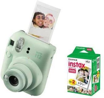 Fujifilm Instax Mini 12 zielony + wkłady (20 zdjęć)