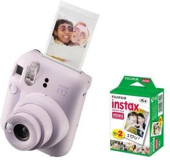 Fujifilm Instax Mini 12 purpurowy + wkłady (20 zdjęć)
