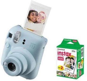 Fujifilm Instax Mini 12 niebieski + wkłady (20 zdjęć)