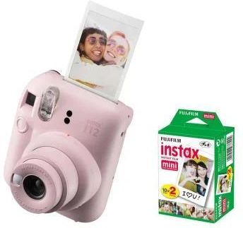 Fujifilm Instax Mini 12 różowy + wkłady (20 zdjęć)