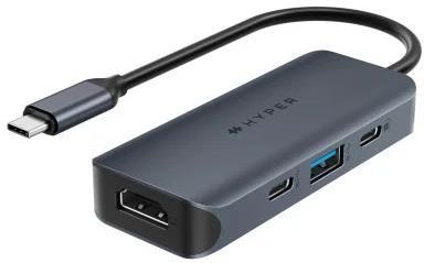 Hyper HyperDrive EcoSmart Gen.2 Universal USB-C 4-in-1 Hub 100W PD (HD4001GL (HD4001GL)