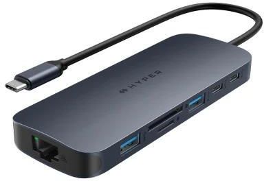 Hyper HyperDrive EcoSmart Gen.2 Dual HDMI USB-C 11-in-1 140W PD3.1 (HD4006GL (HD4006GL)