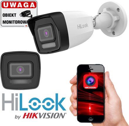 Hiwatch Hikvision Kamera Tubowa Ip 2Mpx Ipcam-B2-30Dl , 2.8Mm, Mikrofon, Dual Light - Hilook By (IPCAMB230DL)