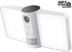 Iget Homeguard - Zewnętrzna Kamera Ip Fullhd Wi-Fi Z Oświetleniem Led, Biała (HGFLC890)