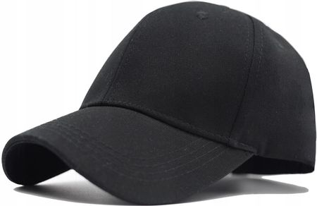 Czapka z daszkiem damska na kucyk ponytail czarna - zdjęcie 2
