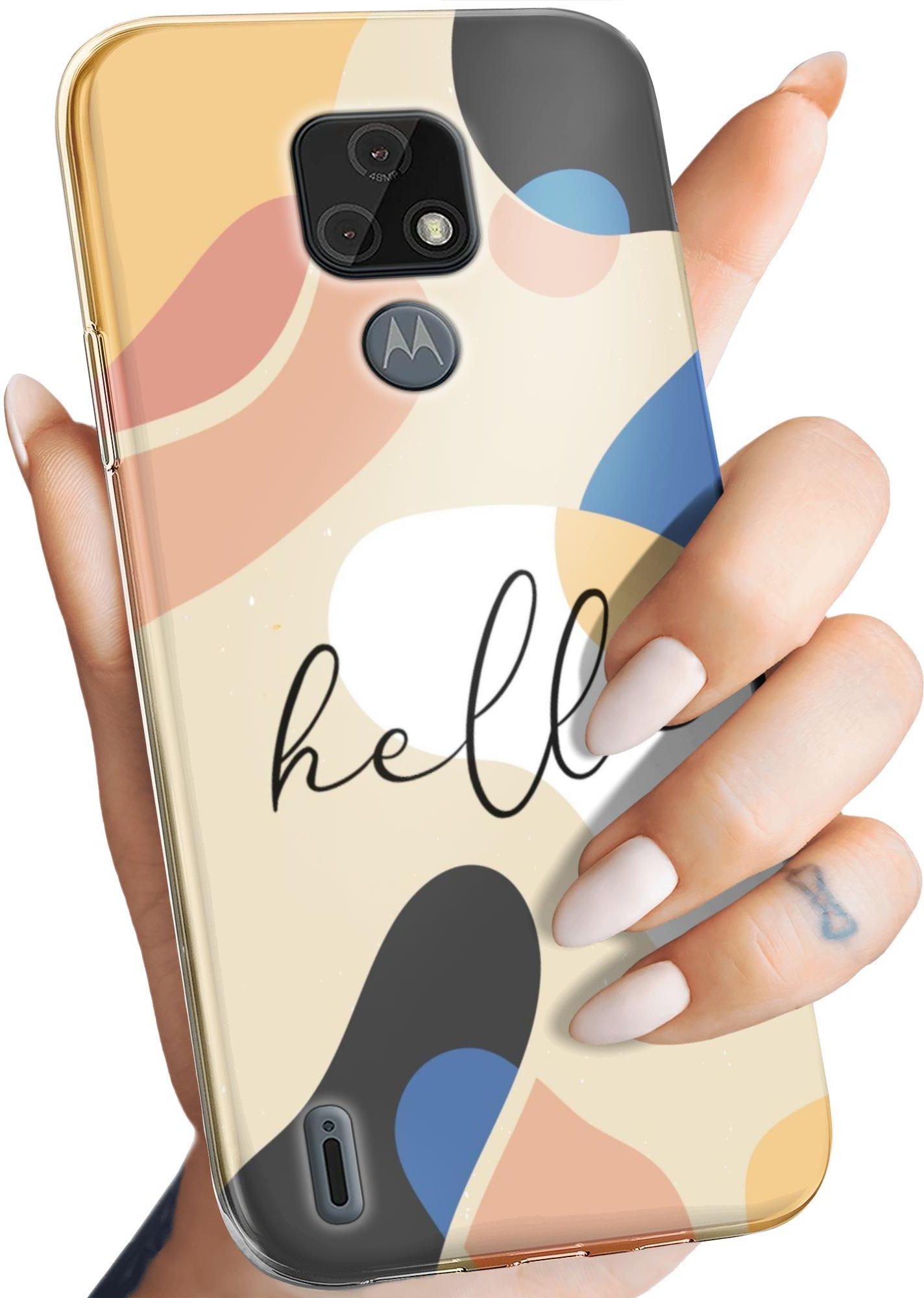 Hello Case Etui Do Motorola Moto E7 Abstrakcja Obudowa - Etui na ...