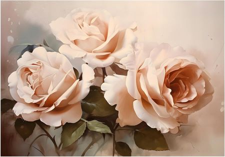 Wallarena Kwiaty 3D Róże 368x254