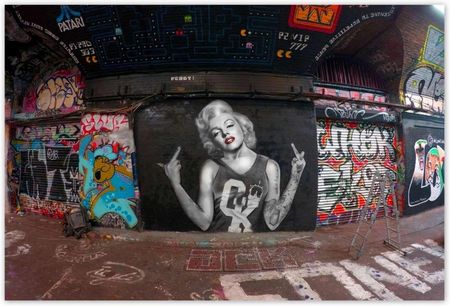ZeSmakiem 104x70 Marilyn Monroe Graffiti