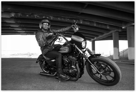 ZeSmakiem Harley Davidson Motocykl