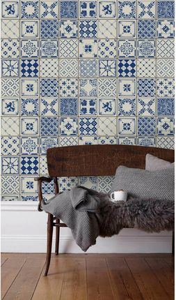 Coloray Niebiesko-Biały Wzór Azulejos 312x219